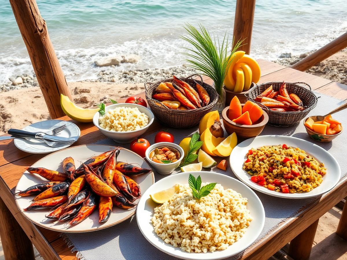 Guest photo: Swahili seafood table by the sea